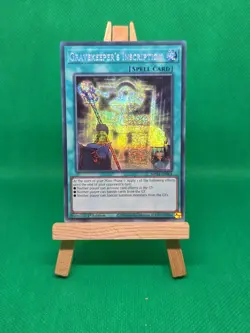 Yu-Gi-Oh MP24-EN064 Gravekeeper's Inscription Prismatic Secret Rare 1st Edition - Image 8