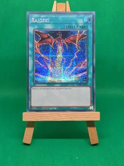 MP24-EN056 Raigeki Alternate Art - Prismatic Secret Rare 1st Edition YuGiOh Card - Image 11