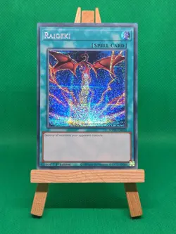 MP24-EN056 Raigeki Alternate Art - Prismatic Secret Rare 1st Edition YuGiOh Card - Image 15