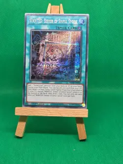 MP24-EN122 WANTED: Seeker of Sinful Spoils Prismatic Secret Rare 1st Ed YuGiOh - Image 13