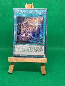 MP24-EN122 WANTED: Seeker of Sinful Spoils Prismatic Secret Rare 1st Ed YuGiOh - Image 4