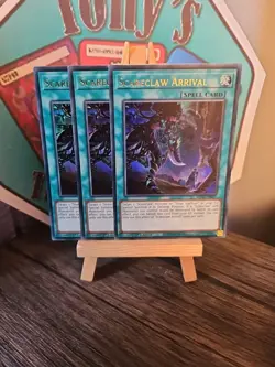 3 x MP23-EN097 Scareclaw Arrival Ultra Rare 1st Edition YuGiOh - Image 4