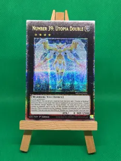 Yu-Gi-Oh! Number 39: Utopia Double MP24-EN031 Quarter Century Secret Rare - Image 1