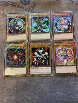 Yugioh Dark Magician Lot Of 6 Cards Platinum Secret Rare Bonanza And Stampede - Image 7