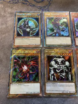 Yugioh Dark Magician Lot Of 6 Cards Platinum Secret Rare Bonanza And Stampede - Image 8