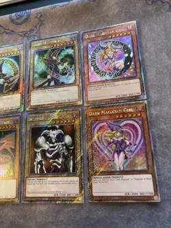 Yugioh Dark Magician Lot Of 6 Cards Platinum Secret Rare Bonanza And Stampede - Image 9