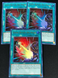 YUGIOH DARK RULER NO MORE MP22-EN262 1ST ULTRA X3 (NM) - Image 1