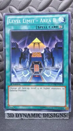 | Yugioh Level Limit - Area B SD3-EN024 1st Edition  PL 🔥 | - Image 1