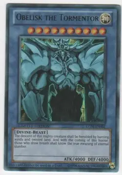 Obelisk the Tormentor - LC01-EN001 - Ultra Rare - Limited Edition NM YuGiOh!  Le - Image 1