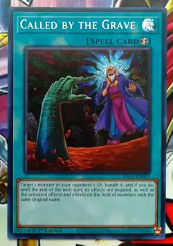 Called by the Grave RA01-EN057 - Secret Rare - 1st Edition - Near Mint - YuGiOh! - Image 1