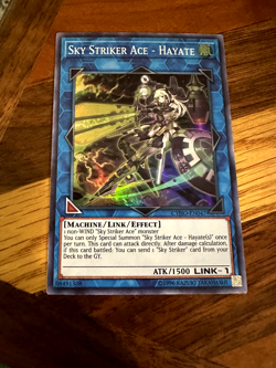 Sky Striker Ace - Hayate CYHO-EN047 Unlimited Edition Super Rare VLP + BONUS - Image 3