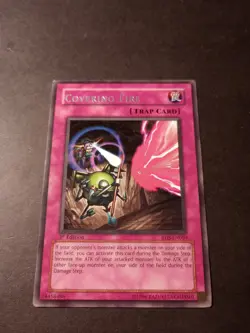 Yu-Gi-Oh! Covering Fire 1st Edition Rare Trap Card RDS-EN060 LP - Image 2
