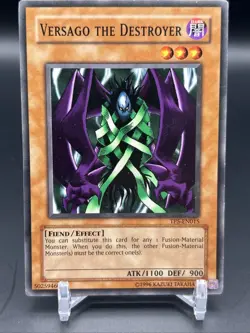 Versago the Destroyer YuGiOh Tournament Pack 5 #TP5-EN015 2004 LP - Image 2