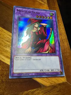 Mystical Sand GFP2-EN119 1st Edition Ultra Rare PL + BONUS - Image 1