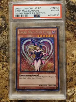 Dark Magician Girl MVP1-ENS56 The Dark Side of Dimensions Movie Pack Secret Edition 1st Edition - Image 2