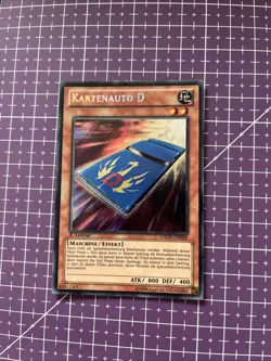 Yugioh Cardcar D GAOV GERMAN Secret Rare 1st Ed LP - Image 1