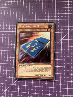Yugioh Cardcar D GAOV GERMAN Secret Rare 1st Ed LP - Image 3