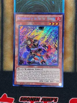 Yugioh Brotherhood Of The Fire Fist - Rooster MP14-EN120 Secret Rare 1st Ed NM - Image 1
