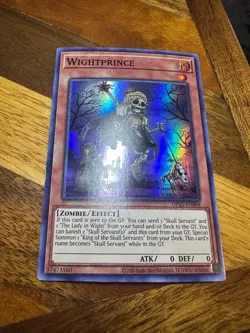 Wightprince OP25-EN004 Unlimited Edition Super Rare PL + BONUS - Image 3