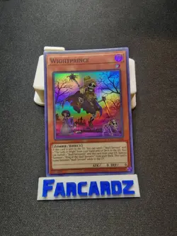 Yugioh!-Wightprince-OP25-EN004-Super Rare-Unlimited-(LP) - Image 1