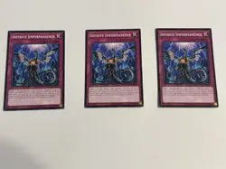 3x Infinite Impermanence 1st Edition Common SDWD-EN031 Yu-Gi-Oh! - Image 1