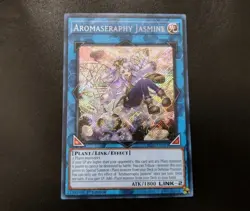Aromaseraphy Jasmine BLTR-EN093 Secret Rare 1st Edition Yugioh Card NM - Image 1