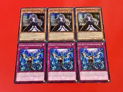 3x Infinite Impermanence + 3x Ghost Belle & Haunted Mansion | NM | YuGiOh! - Image 1