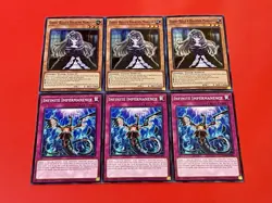 3x Infinite Impermanence + 3x Ghost Belle & Haunted Mansion | NM | YuGiOh! - Image 2