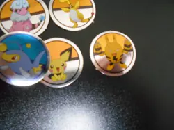 Pokemon Magazine Promo Ginpika Himitsu Card x7 Pichu Ampharous etc #3001 - Image 6