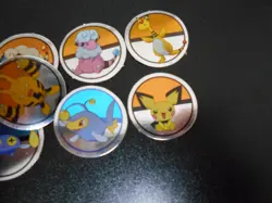 Pokemon Magazine Promo Ginpika Himitsu Card x7 Pichu Ampharous etc #3001 - Image 8