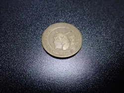 Pokemon Card Banpresto 1997 Promo Game Coin Gold Shining Pikachu #2 - Image 1