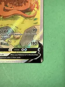 Charizard V SWSH260 UPC Black Star Promo Alternate Art Pokemon TCG Card See Pics - Image 5