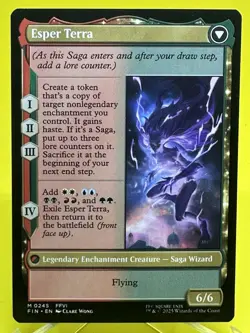 Terra Magical Adept #245 NM/M Final Fantasy MTG Magic Mythic Rare Card - Image 2