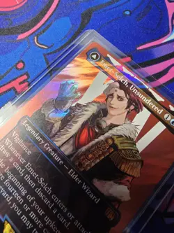 MTG Final Fantasy Emet-Selch Unsundered Borderless Surge Foil #539 - Image 3