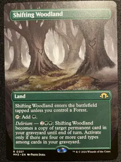 MTG - Shifting Woodland (Borderless) - Modern Horizons 3 NM - Image 1
