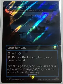 Bucklebury Ferry - Borderless Surge Foil 401 - MTG Lord of the Rings - Image 1