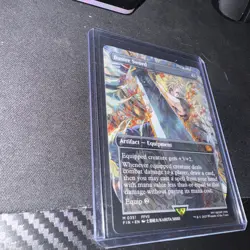 MTG Buster Sword (Borderless) Non-foil - FINAL FANTASY (FIN) - Image 2