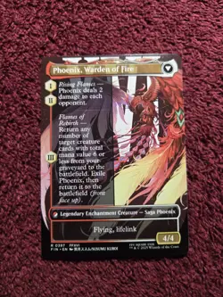 MTG Joshua, Phoenix's Dominant 0397 (Borderless) Final Fantasy Regular - Image 2