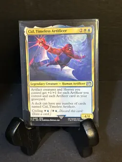Cid, Timeless Artificer (0409) Final Fantasy Regular NM MTG - Image 1