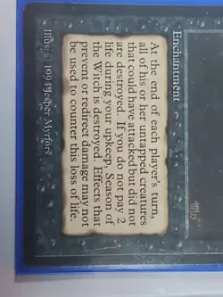 LIMITED EDITION The Dark Vintage MtG Season of the Witch Unplayed NM - Image 3
