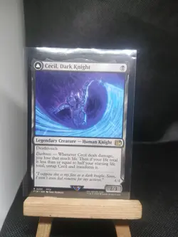 x1 Cecil, Dark Knight // Cecil, Redeemed Paladin - Foil R MTG Final Fantasy M/NM - Image 1
