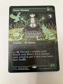 Fauna Shaman FOIL MTG RCQ Promo Secret NM - Image 1