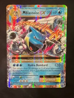 Pokemon Tcg Mega Blastoise EX 2016 Evolutions 22/108 XY (Light Played +) - Image 1