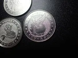 Pokemon Card Meiji Promo Battle Coin x3 Jolteon Flareon Vaporeon #5449 - Image 10