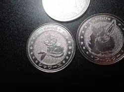 Pokemon Card Meiji Promo Battle Coin x3 Jolteon Flareon Vaporeon #5449 - Image 9