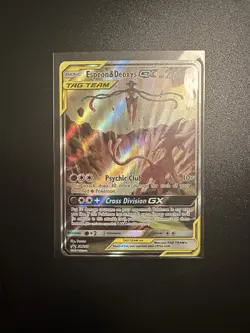 Pokemon Espeon & Deoxys GX SM Promos SM240 Near Mint NM - Image 1
