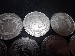 Pokemon Card Meiji Promo Battle Coin x7 Dodrio Clefairy etc #5496 - Image 3