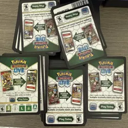 750+ POKEMON TCG ONLINE CODE CARDS - Unused - - Image 1