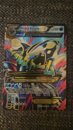 PokÃ©mon TCG Primal Kyogre-EX Primal Clash 149/160 Holo Full Art Ultra Rare Card - Image 1