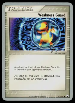Pokemon Card - Weakness Guard Aquapolis World Championships 2004 141/147 - Image 1